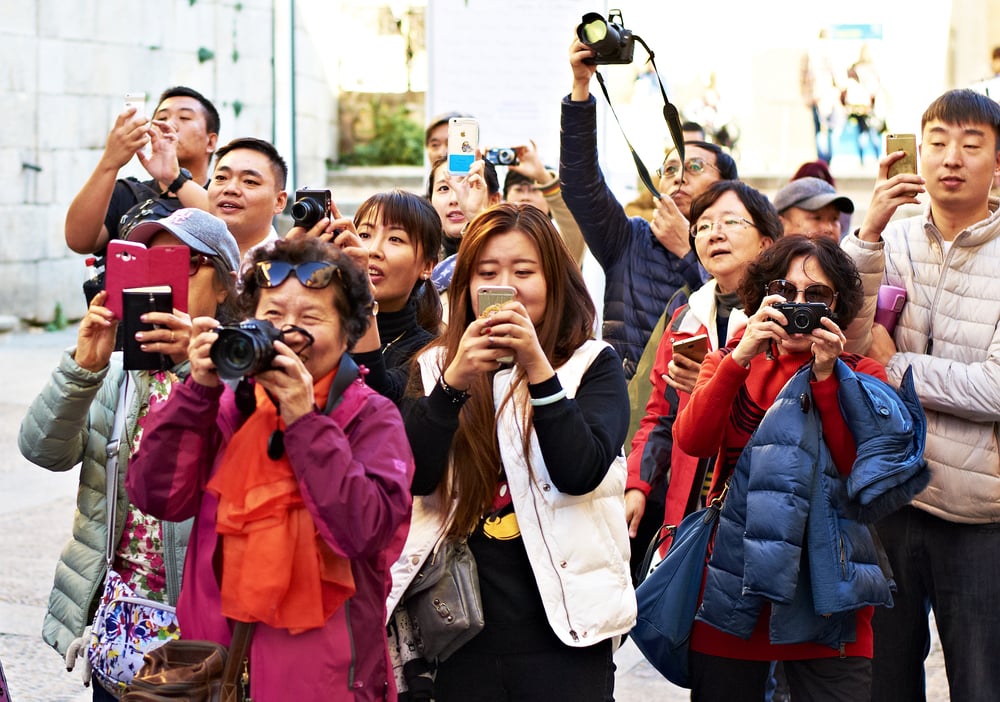 Chinese tourists